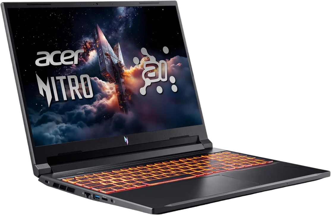 Ноутбук Acer Nitro V 16 AI Ryzen 5-240/16GB/512 RTX3050 (ANV16-42 || NH.U1KEP.004) 227488 фото