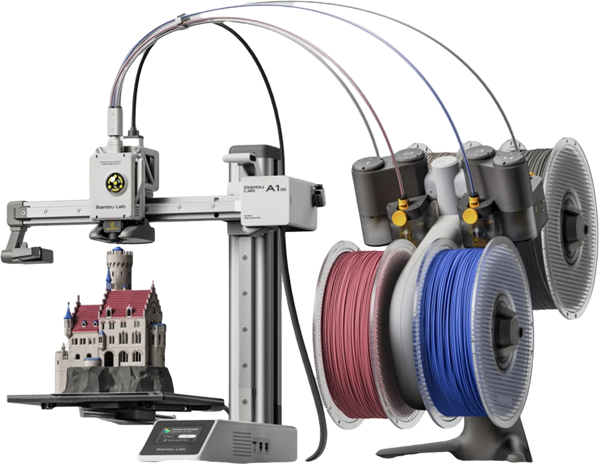3D принтер Bambu Lab A1 mini AMS Lite 226315 фото
