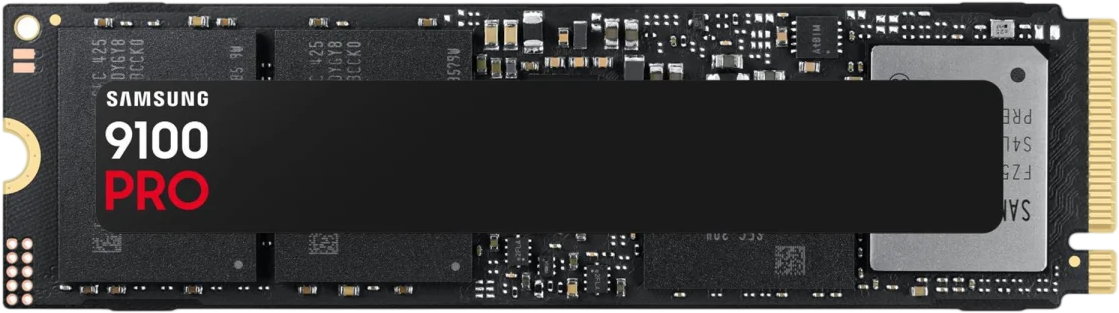 SSD накопичувач Samsung 4TB M.2 PCIe Gen5 NVMe 9100 PRO (MZ-VAP4T0BW) 226466 фото