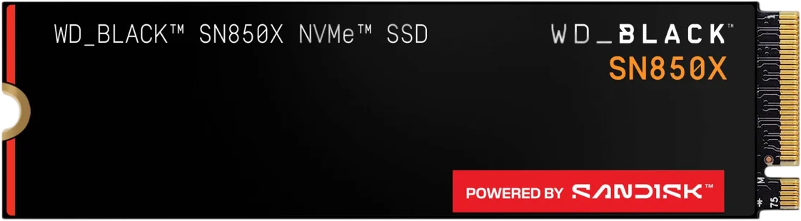 SSD накопичувач WD Black SN850X 2 TB (WDS200T2X0E, WDBB9G0020BNC) 226467 фото