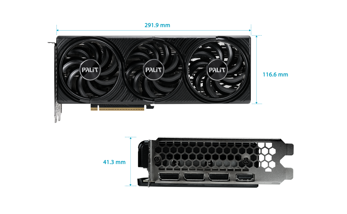 Відеокарта Palit GeForce RTX 5070 Infinity 3 OC 12GB GDDR7 DLSS4 (NE75070S19K9-GB2050S) 224275 фото