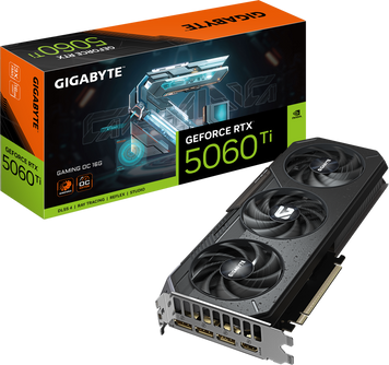 Відеокарта Gigabyte GeForce RTX 5060 Ti Gaming OC 16GB GDDR7 DLSS4 (GV-N506TGAMING OC-16GD) 224020 фото