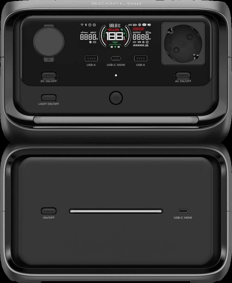 Зарядна станція EcoFlow RIVER 3 Max Plus Wireless (EFRIVER3MP-Wireless-EU-CBOX) 226519 фото
