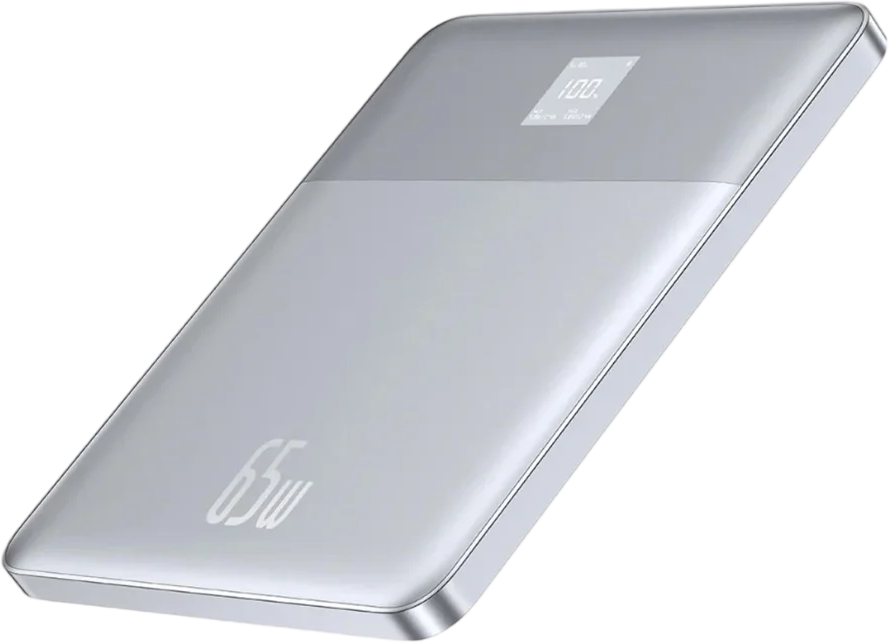 Зарядний пристрій (Powerbank) Baseus Blade2 PowerBank 12000mAh 65W Silver (P10063801S13-00) 226512 фото
