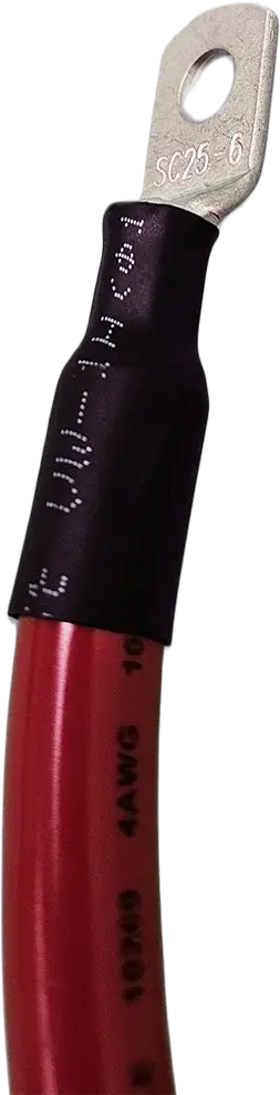 Силовий кабель Deye EPCable5.0 для акумуляторів BOS-G, 5м (1000V/4AWG) 227113 фото