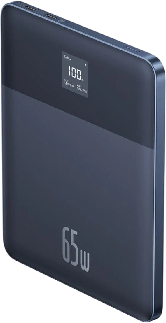 Зовнішній акумулятор (павербанк) Baseus Blade2 65W 12000mAh Blue P10063801323-00 226517 фото