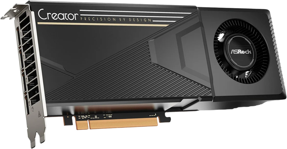 Відеокарта ASRock Radeon AI PRO R9700 Creator 32GB GDDR6 (R9700 CT 32G) 227374 фото