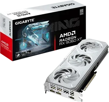 Відеокарта Gigabyte Radeon RX 9060 XT Gaming OC ICE 16G GDDR6 (GV-R906XGAMINGOCICE-16GD)