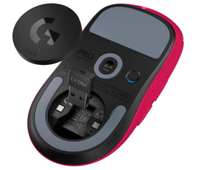 Миша Logitech G Pro X Superlight 2 Lightspeed Wireless Magenta (910-006797) 103726 фото