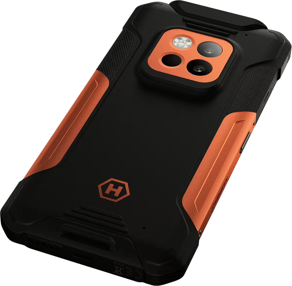 Смартфон myPhone HAMMER Construction 2 Thermal 5G 8GB/256GB Orange 225050 фото