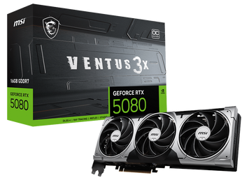 Відеокарта MSI GeForce RTX 5080 16G VENTUS 3X OC 222985 фото