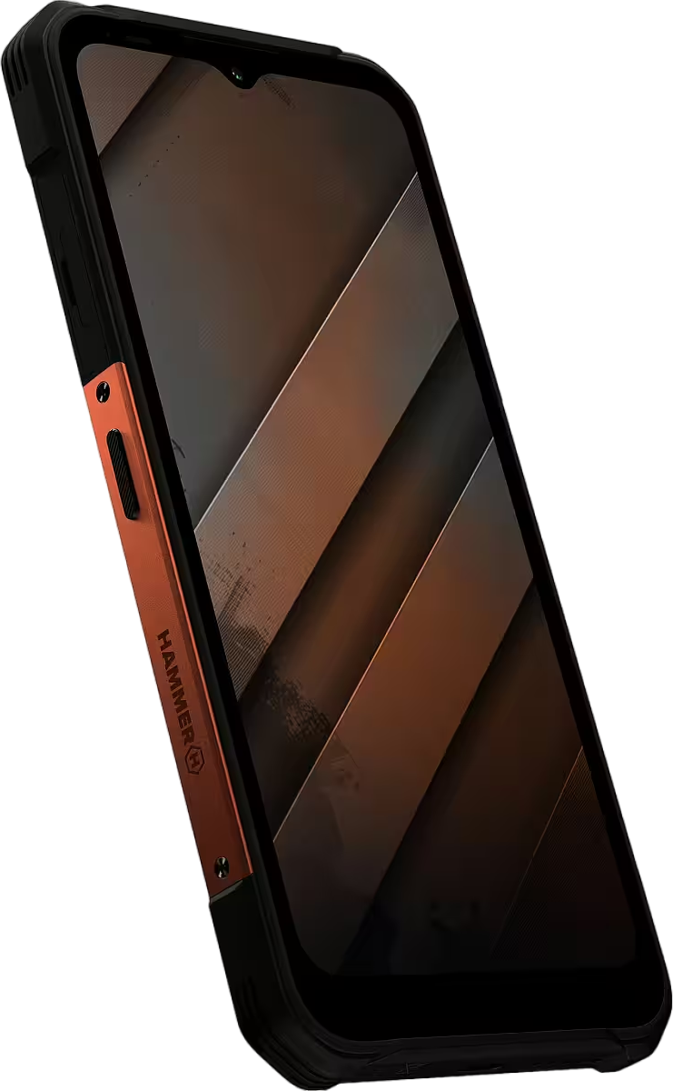 Смартфон myPhone HAMMER Construction 2 Thermal 5G 8GB/256GB Orange 225050 фото