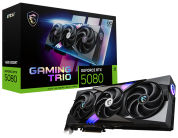 Відеокарта MSI GeForce RTX 5080 16G GAMING TRIO OC 222983 фото