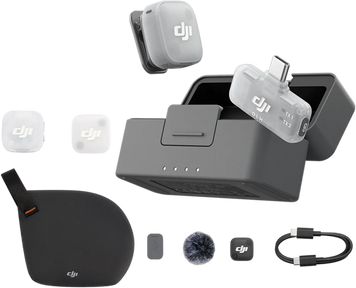 Мікрофонна система DJI Mic Mini 2 (1 TX + 1 Mobile RX + зарядний кейс) (CP.RN.00000533.01 / 6937224139770) 227415 фото