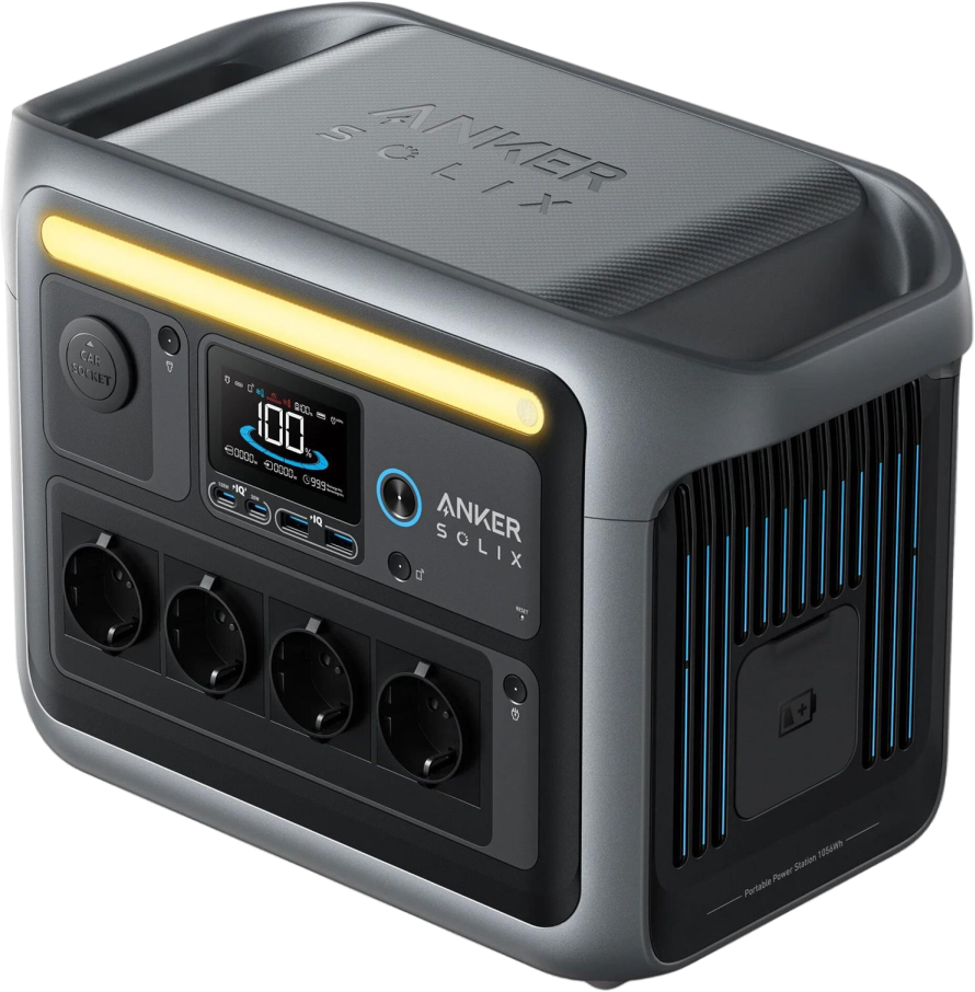 Зарядна станція Anker Solix C1000X 1056Wh 1800W (A1761311) 226459 фото