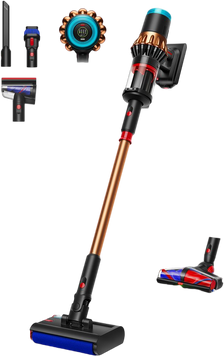 Вертикальний + ручний пилосос (2в1) Dyson V16 Piston Animal Submarine Matte Black/Copper (492969-01) 226386 фото