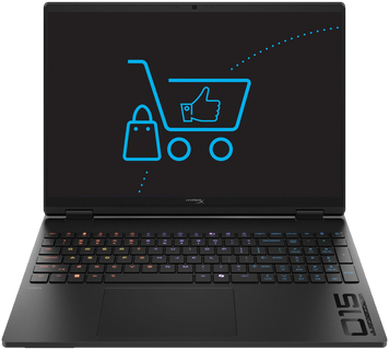 Ноутбук HyperX OMEN 15 Core i5-14500HX/16GB/512 RTX5050 180Hz (15-ga0077nwx (DG3W9EA)) 227722 фото
