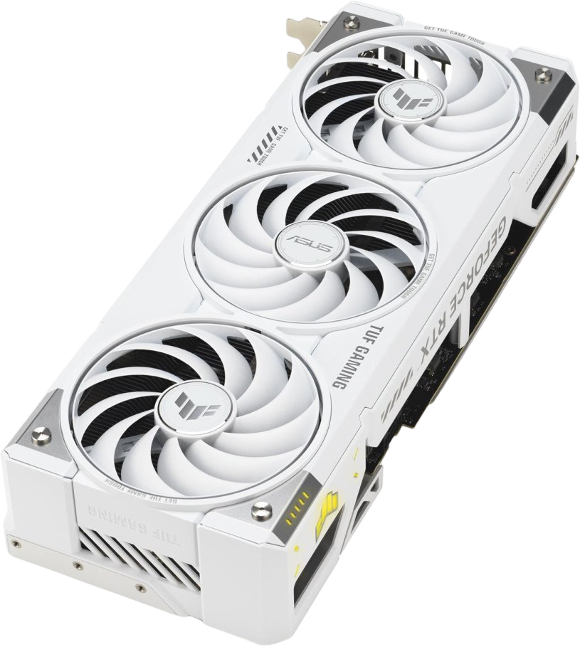 Відеокарта ASUS GeForce RTX 5070 Ti TUF Gaming OC White BTF 16GB GDDR7 DLSS4 (TUF-RTX5070TI-O16G-BTF-WHITE) 226203 фото