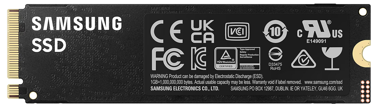 SSD накопичувач Samsung 990 PRO 1 TB (MZ-V9P1T0BW) 223056 фото