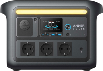 Зарядна станція Anker Solix C800X 768Wh 1200W (A1755311) 226460 фото