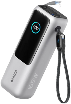 Повербанк (Powerbank) Anker ZOLO Power Bank 25000mAh 165W Silver (A1695H41) 227724 фото