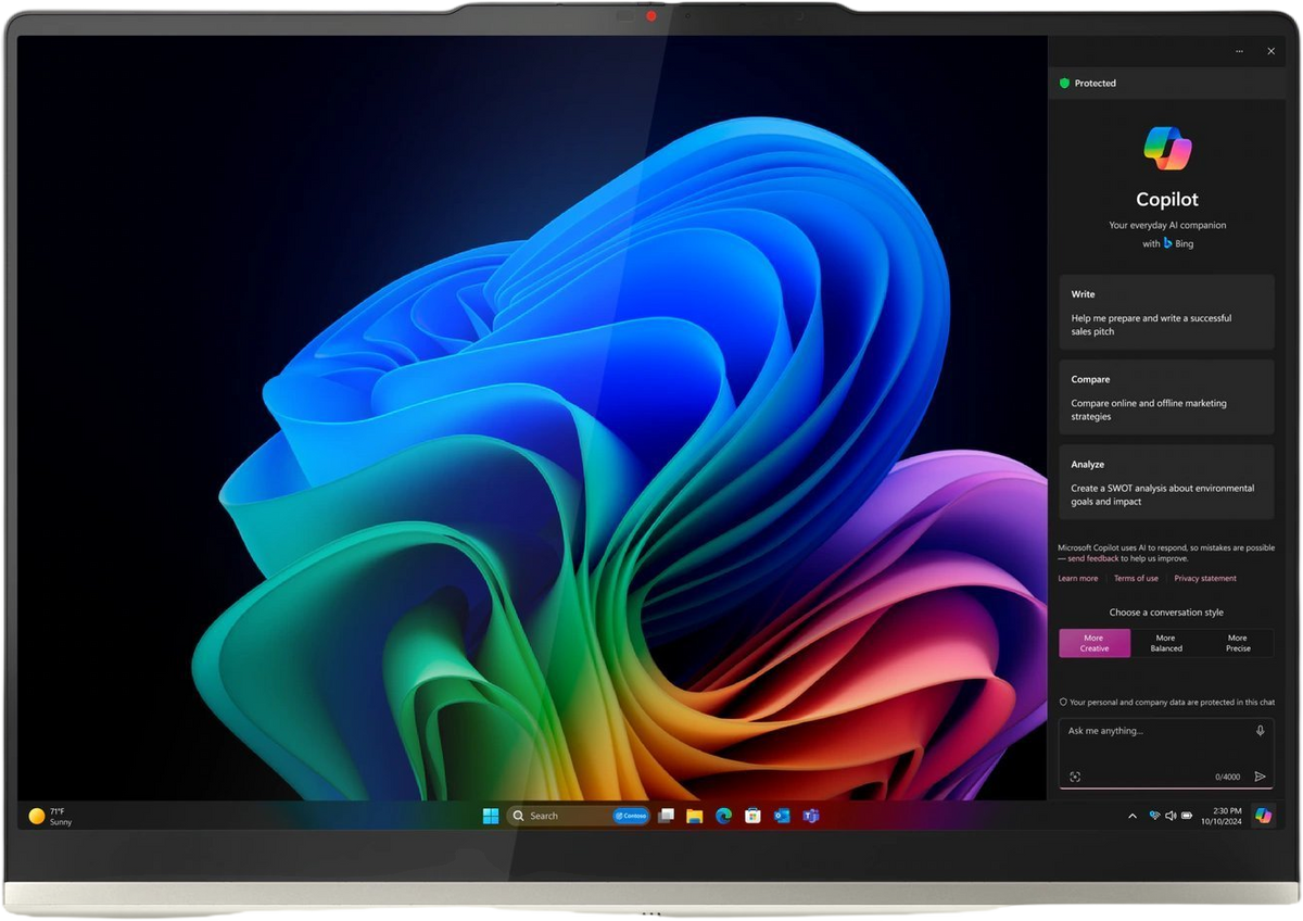 Ноутбук Lenovo Yoga 7 2-in-1 16AKP10 Ryzen AI 7 350 / 32 GB / 1 TB / W11 / 120 Hz (83JU001BPB) 227321 фото