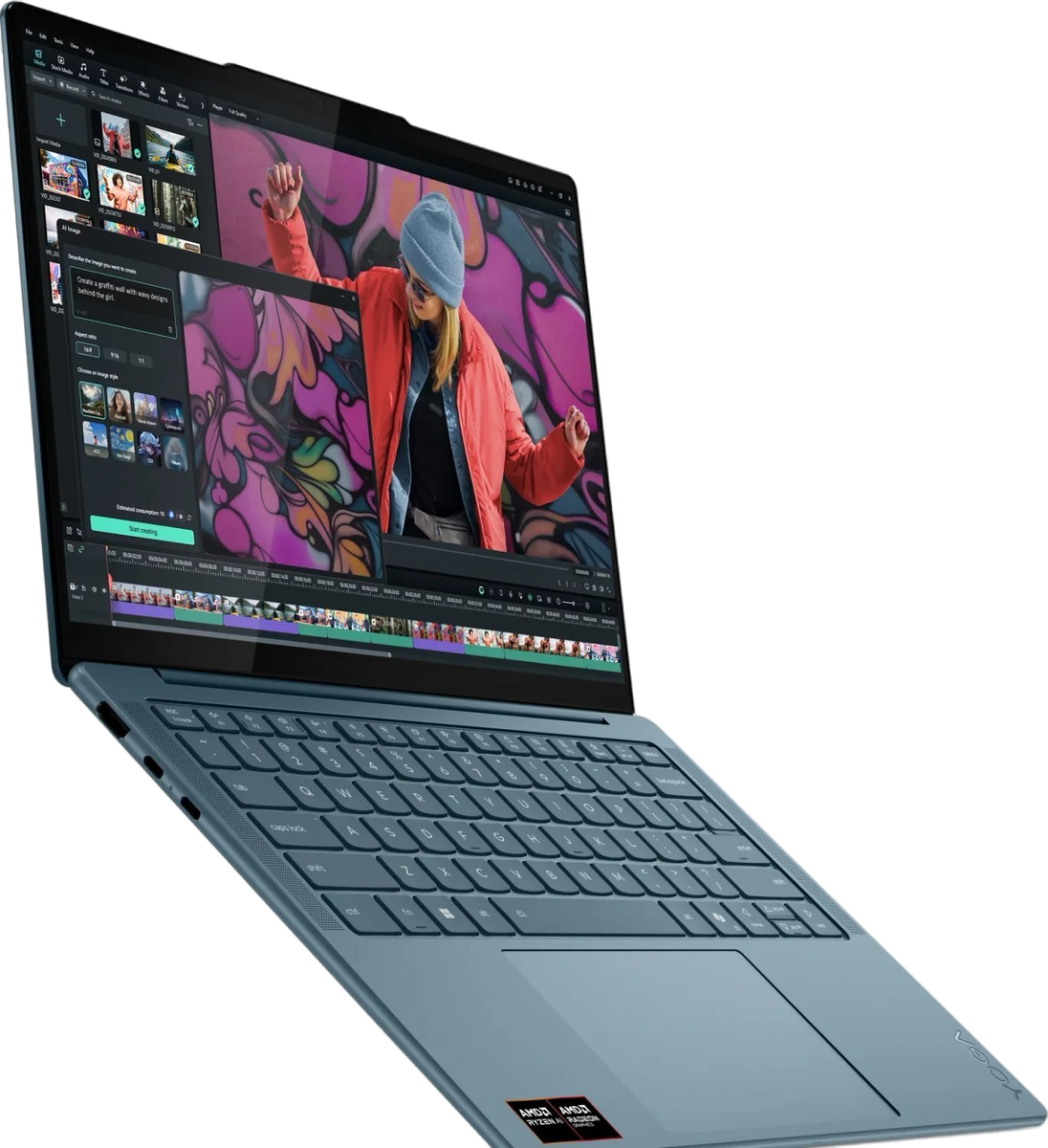 Ноутбук Lenovo Yoga Slim 7 14AKP10 Ryzen AI 5 340 / 16 GB / 512 GB / W11 (83JY006MPB) 227327 фото