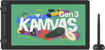 Графічний планшет Huion Kamvas 16 (Gen 3) (GS1563-K GEN 3 / 6930444805333) 227202 фото