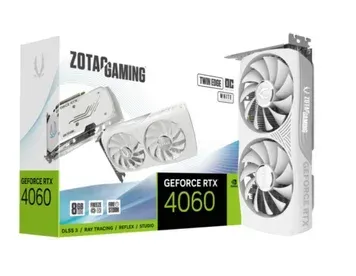 Відеокарта Zotac GeForce RTX 4060 Twin Edge OC White Edition 8GB GDDR6 (ZT-D40600Q-10M)