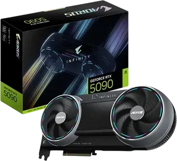 Відеокарта Gigabyte GeForce RTX 5090 Infinty OC 32GB GDDR7 (GV-N5090AORUS IF)